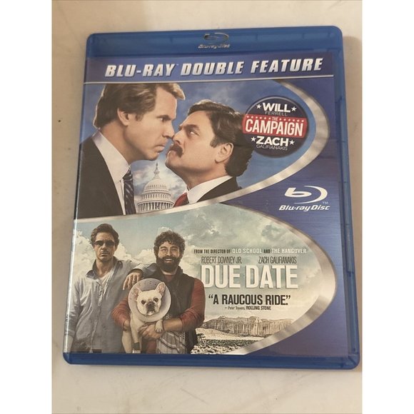 The Campaign / Due Date [New Blu-ray] 2 Pack Will Farrell Robert Downey Jr. - Picture 2 of 6